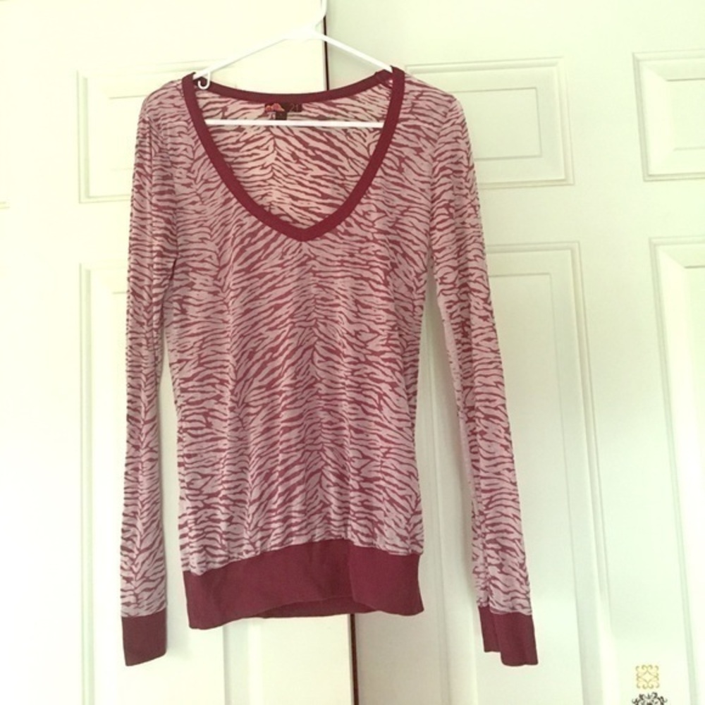 Zebra print top ❤️